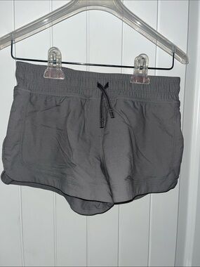 Ivivva Girls' Athletic Shorts in Gray with Drawstring